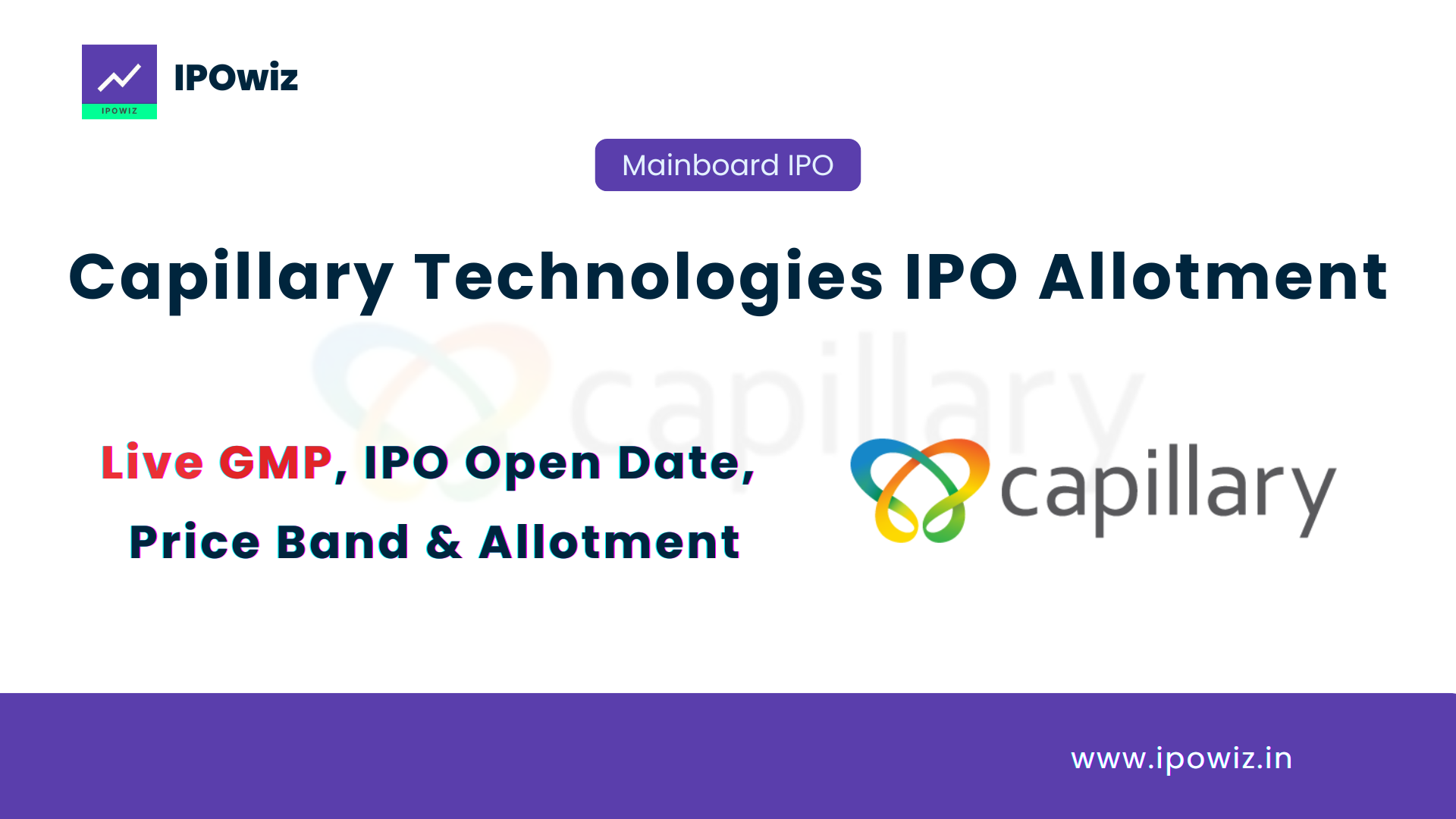 Capillary Technologies IPO Allotment Status: Step by Step to check via Linkintime