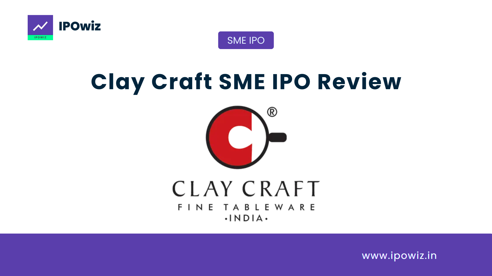 Clay Craft India IPO GMP Today, Subscription, Allotment & Review 2026