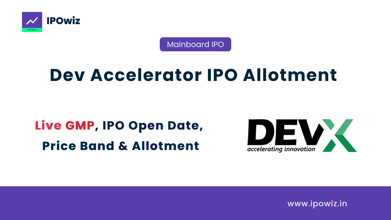 Dev Accelerator IPO Allotment Status: Step by Step to check via Kfintech