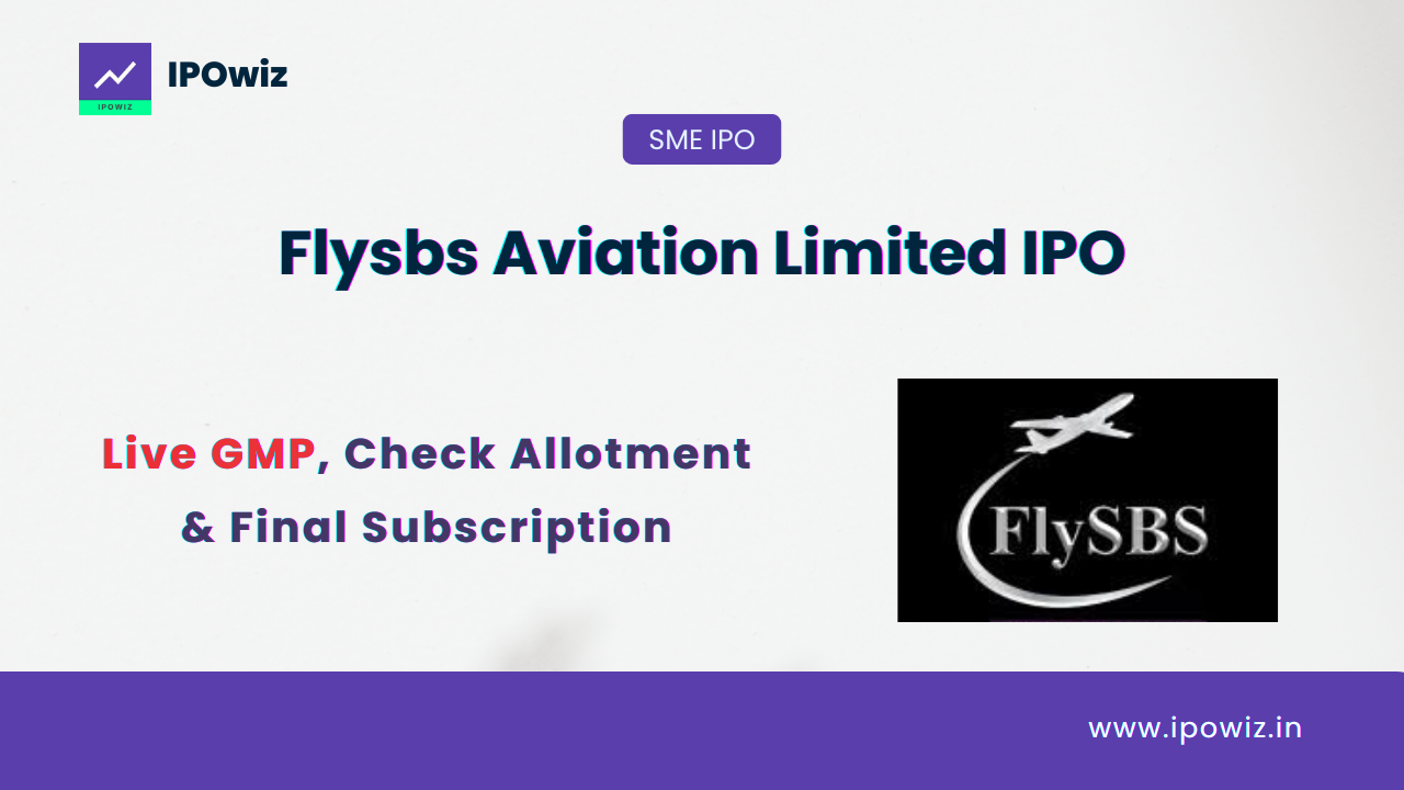 Flysbs Aviation SME IPO Allotment Status: Step by Step to check via Linkintime