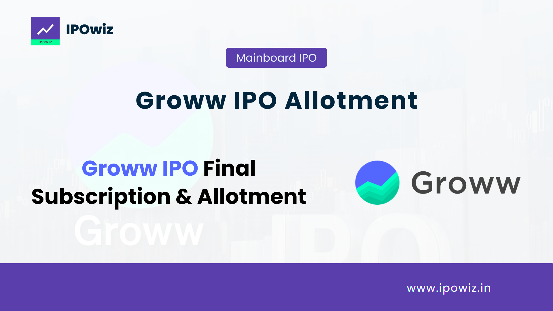 Groww IPO Allotment Status Declared: How to Check on BSE and What Investors Need to Know