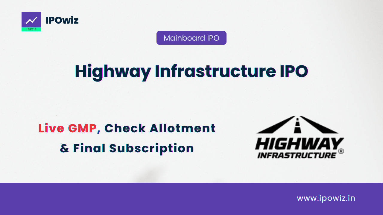 Highway Infrastructure IPO Allotment Status: Step by Step to check via Bigshare