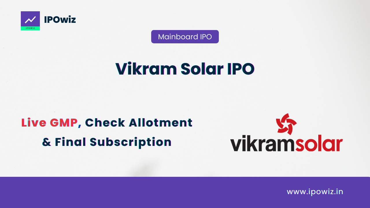 Vikram Solar IPO Allotment Status: Step by Step to check via Linkintime