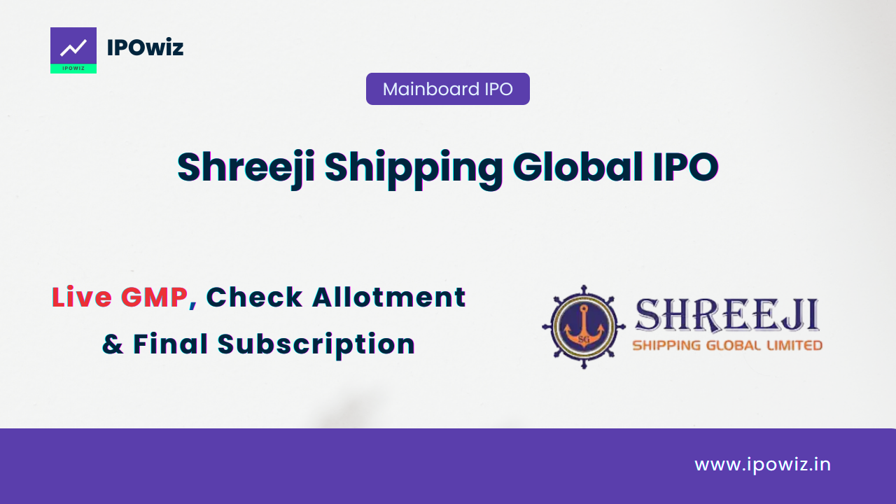 Shreeji Shipping Global IPO Allotment Status: Step by Step to check via Bigshare