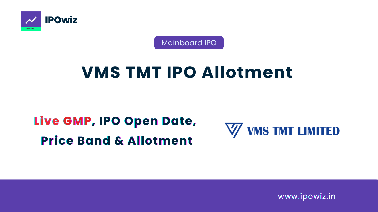 VMS TMT IPO Allotment Status: Step by Step to check via Kfintech